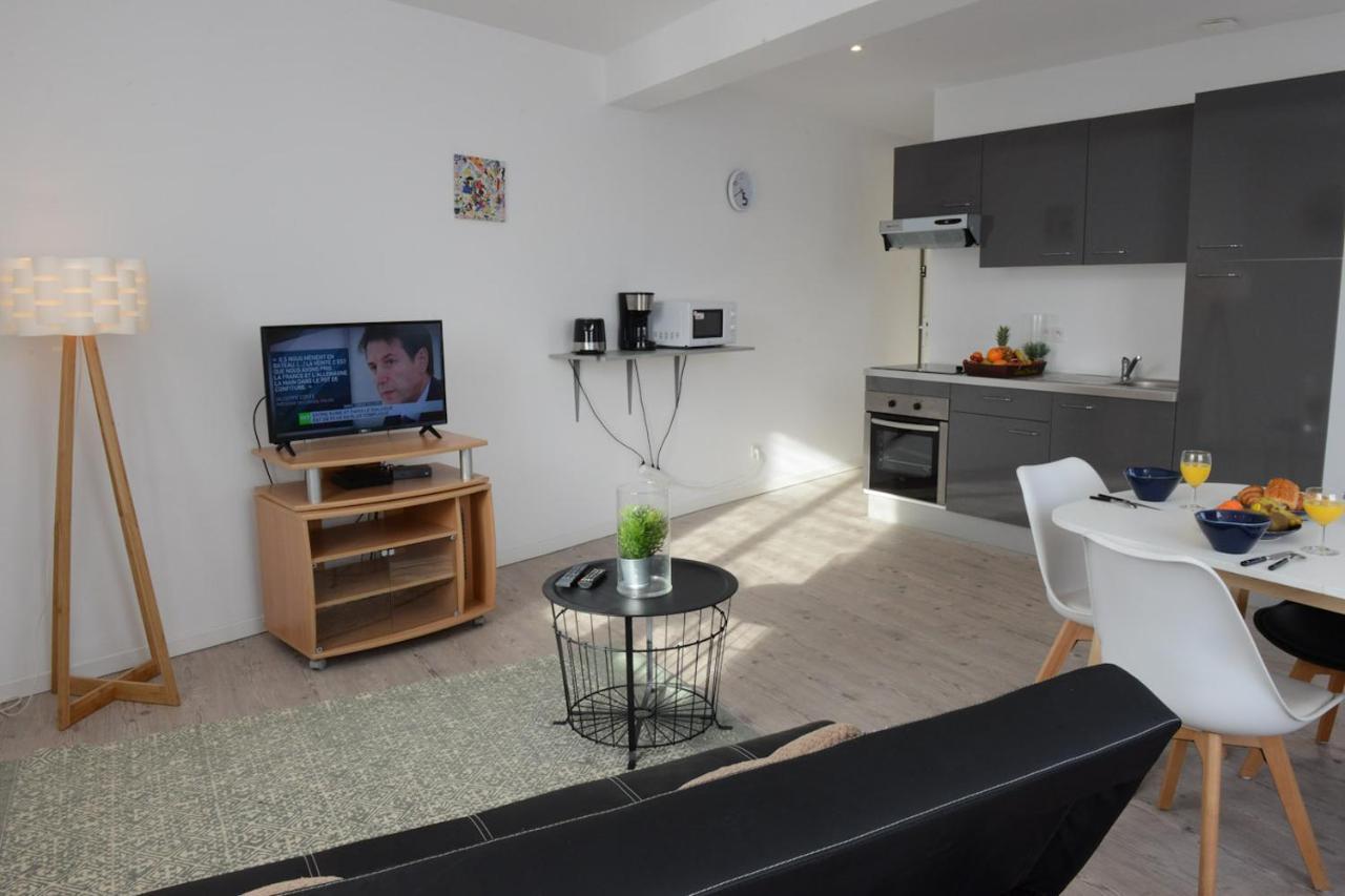 Appartement lumineux 3éme étage Dieppe Exterior foto
